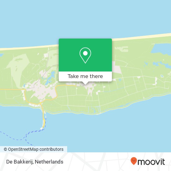 De Bakkerij, Hoofdweg 4A map