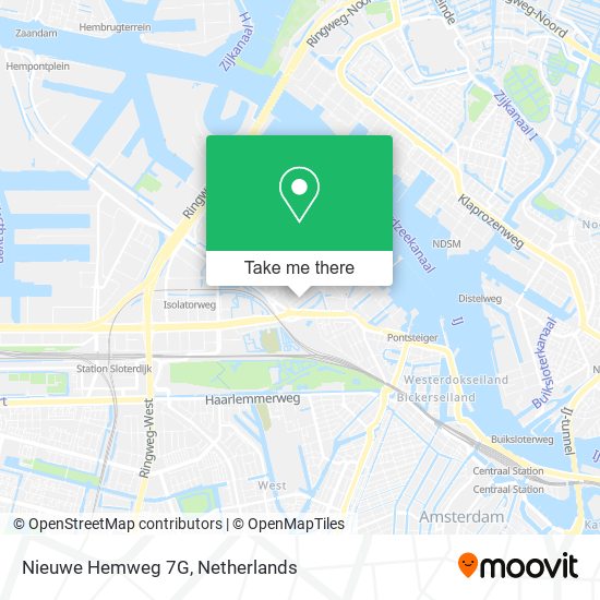 Nieuwe Hemweg 7G map