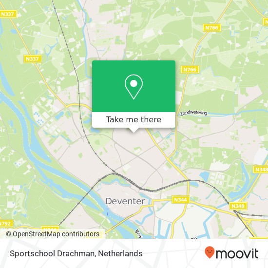 Sportschool Drachman, Meiboomstraat map