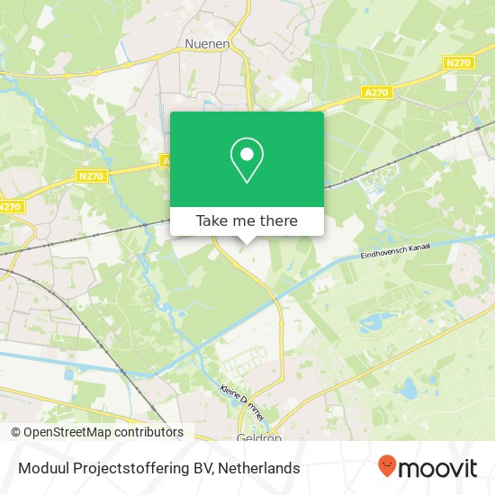 Moduul Projectstoffering BV, Gulberg Karte