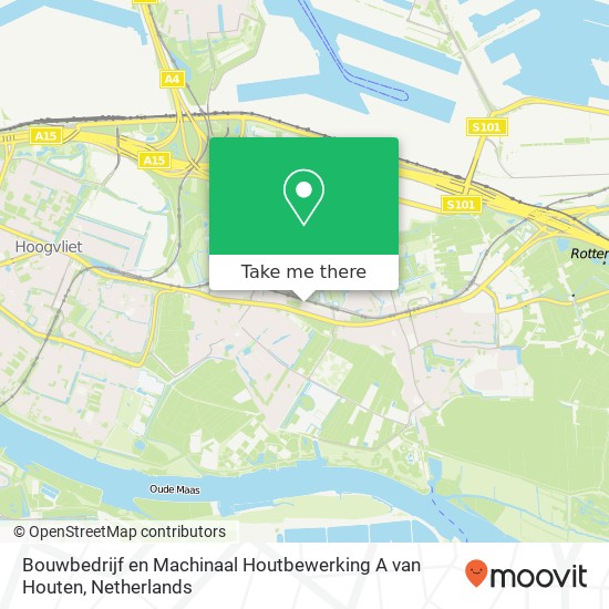 Bouwbedrijf en Machinaal Houtbewerking A van Houten map