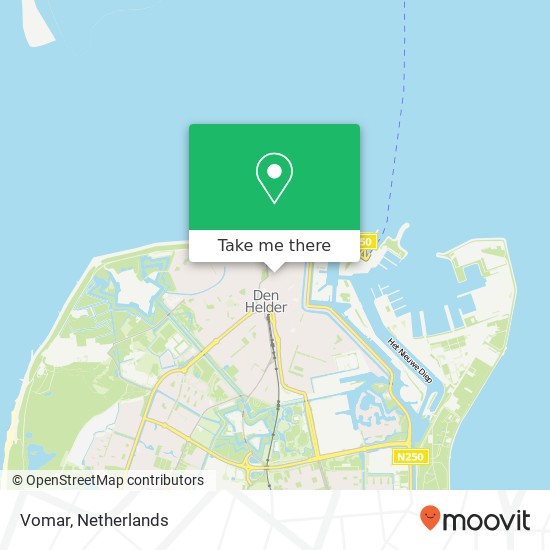 Vomar, Koningdwarsstraat 70 map