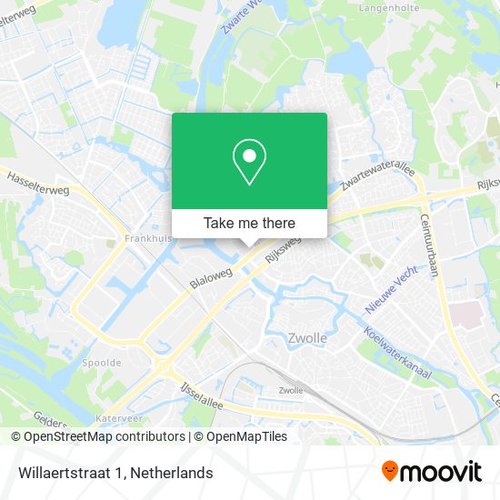 Willaertstraat 1 map