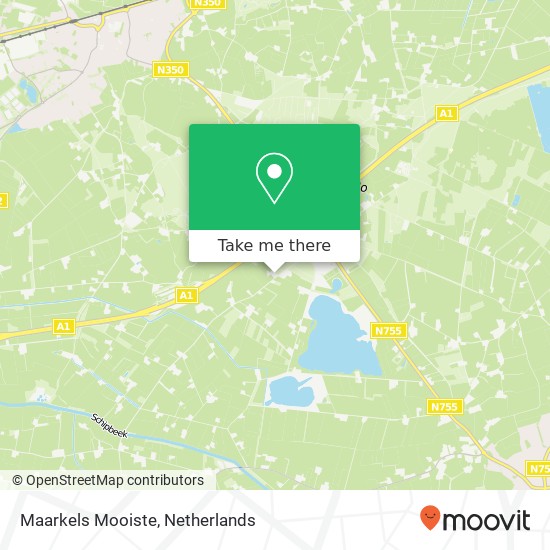 Maarkels Mooiste, Roudaalterweg 2 Karte