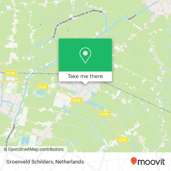 Groenveld Schilders, Dorpsstraat 107 map