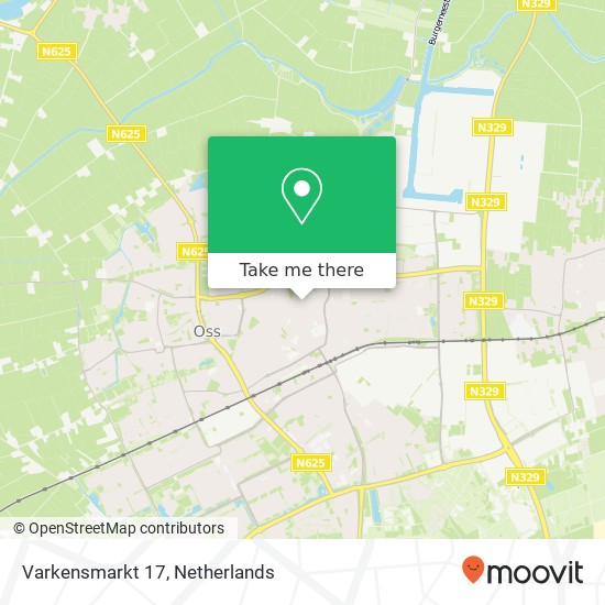 Varkensmarkt 17, 5341 DA Oss map