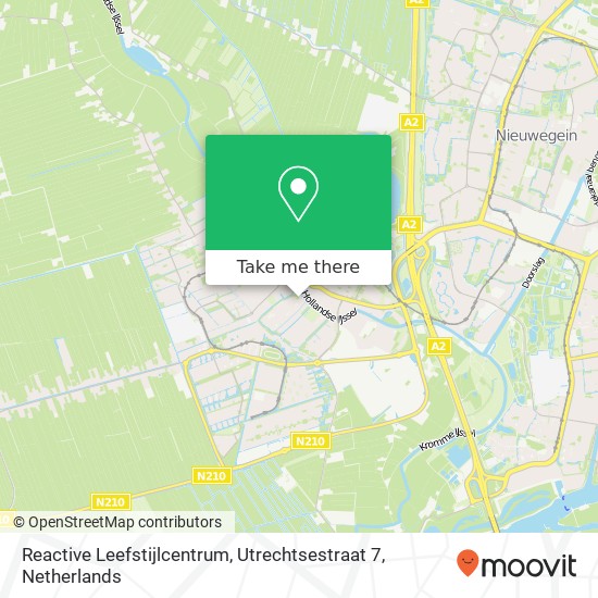 Reactive Leefstijlcentrum, Utrechtsestraat 7 map