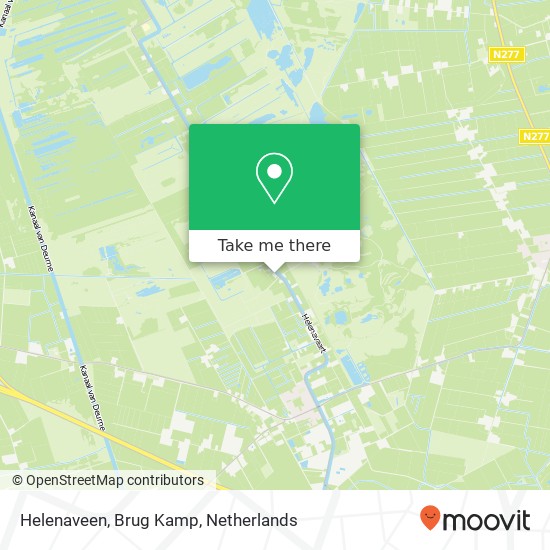 Helenaveen, Brug Kamp map