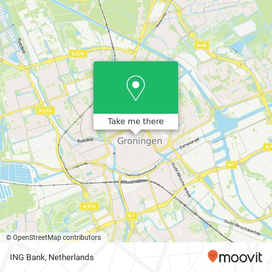 ING Bank, Oude Ebbingestraat 19 map