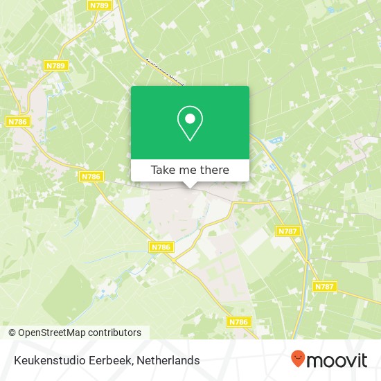 Keukenstudio Eerbeek, Loenenseweg 13A map