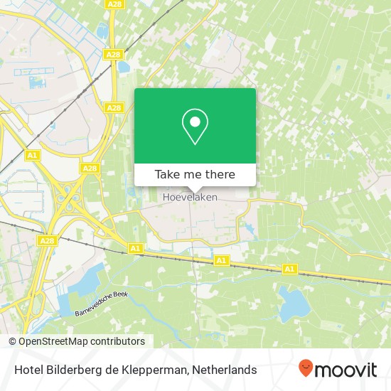 Hotel Bilderberg de Klepperman, Oosterdorpsstraat 11 Karte