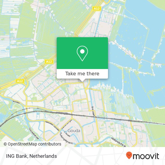 ING Bank, Burgemeester van Reenensingel 39 map