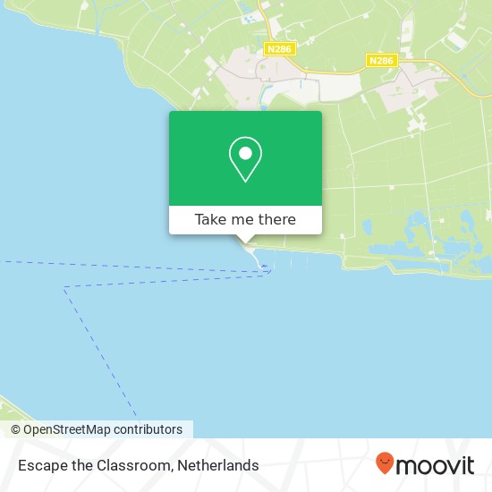 Escape the Classroom, Havenweg map