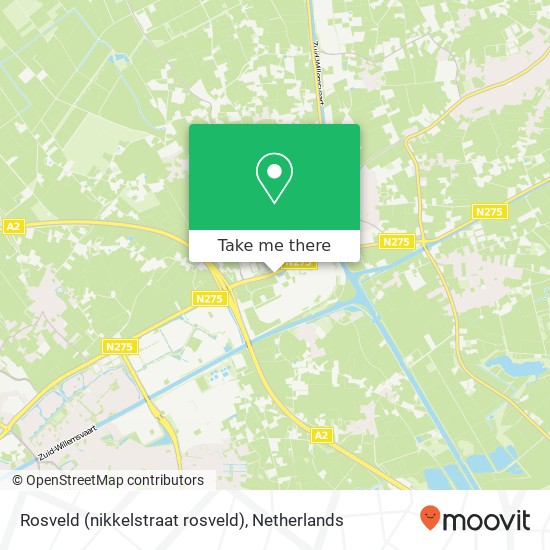 Rosveld (nikkelstraat rosveld), 6031 Nederweert Karte