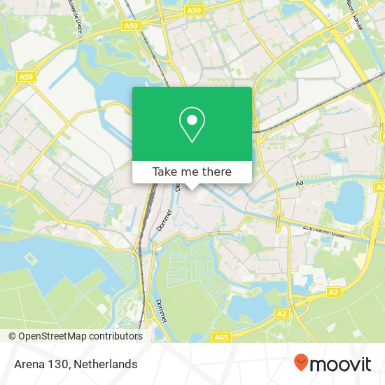 Arena 130, 5211 XW 's-Hertogenbosch map