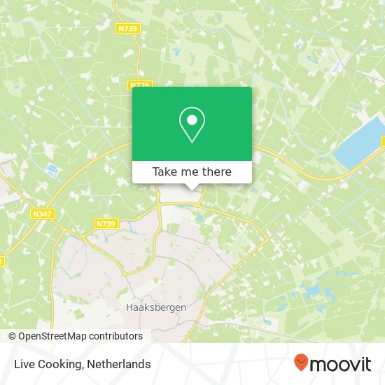 Live Cooking, Metaalstraat 18A map