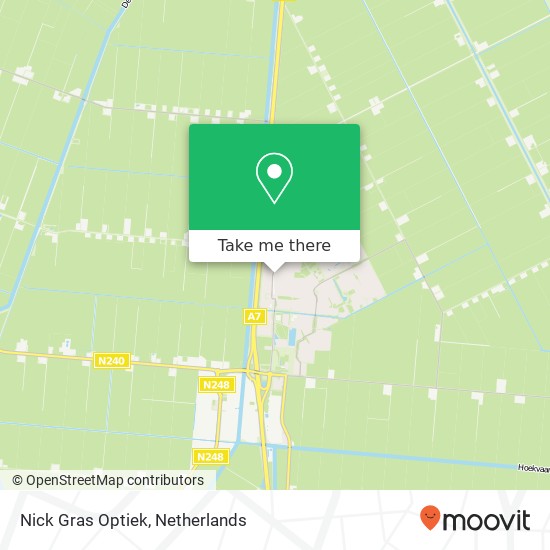 Nick Gras Optiek, Terpstraat 27A map