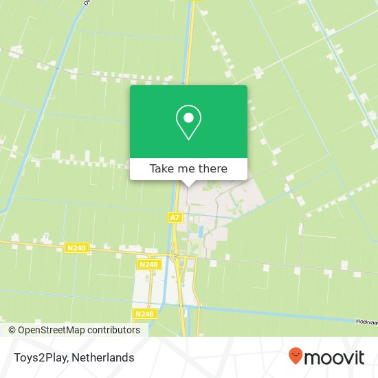 Toys2Play, Terpstraat 27 map