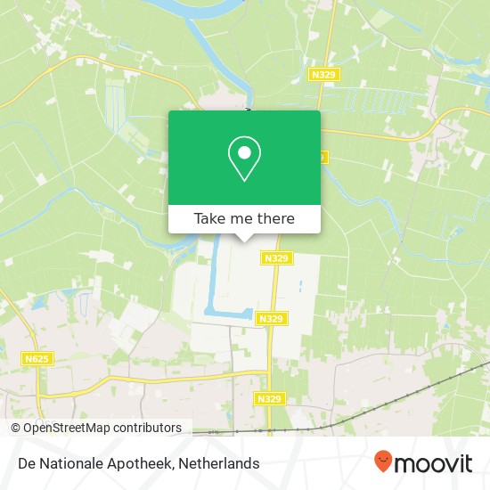 De Nationale Apotheek map