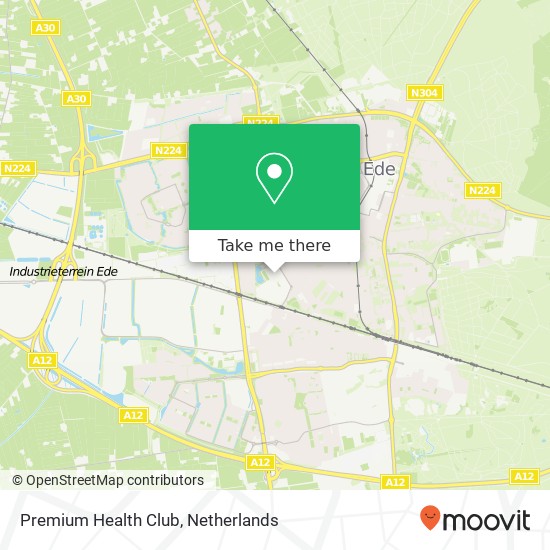 Premium Health Club, Hoorn 86 map