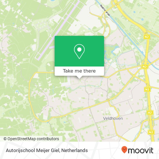 Autorijschool Meijer Giel, Kiekendief 24 map