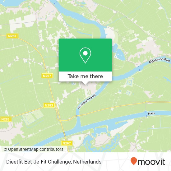 Dieetfit Eet-Je-Fit Challenge, Vogelenzang map