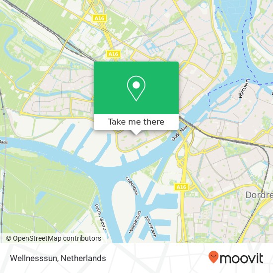 Wellnesssun, Frits Vogelstraat 10 map