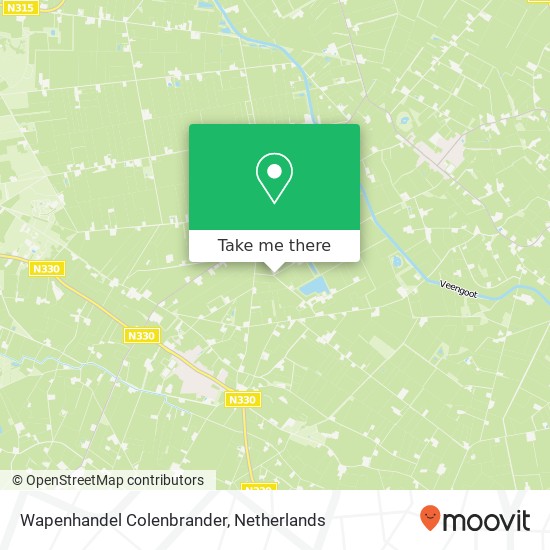 Wapenhandel Colenbrander, Tulnersweg 2 map