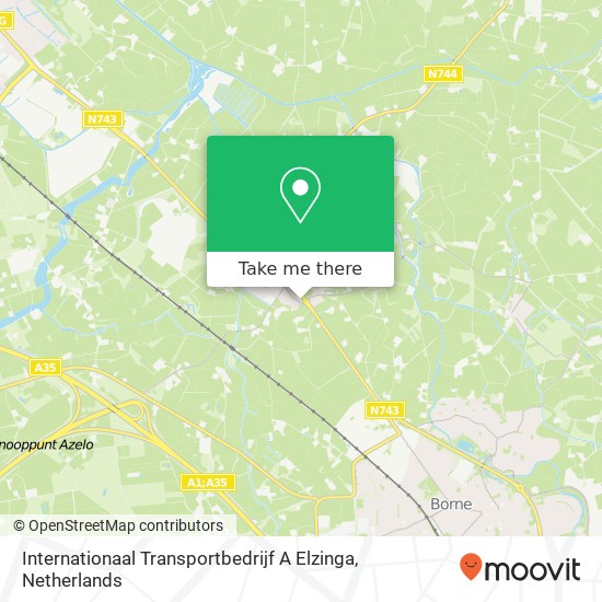 Internationaal Transportbedrijf A Elzinga Karte