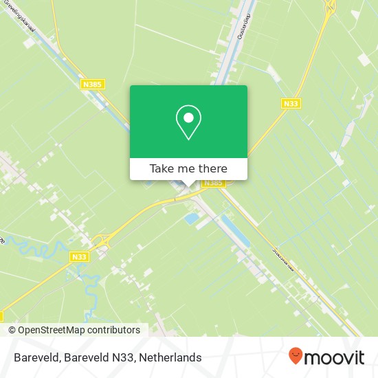Bareveld, Bareveld N33 map