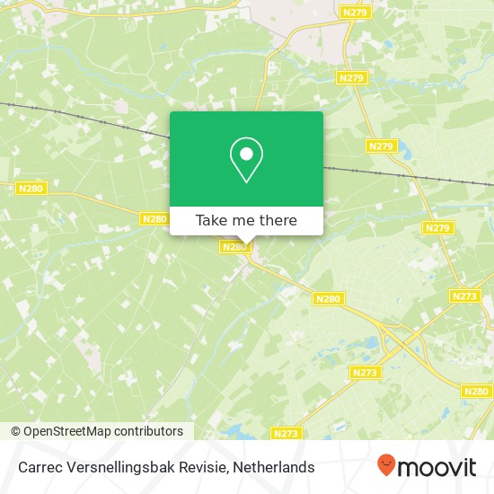 Carrec Versnellingsbak Revisie, Geenraderweg 14A map