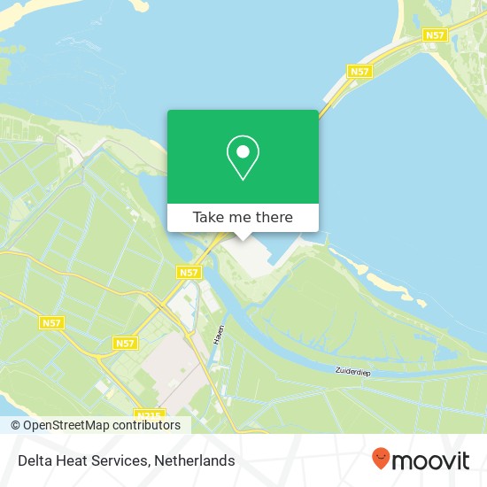 Delta Heat Services, Scheelhoekweg 2 map