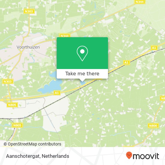 Aanschotergat map