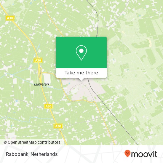 Rabobank, Dorpsstraat 69 map