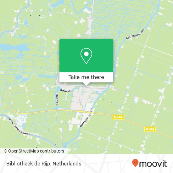 Bibliotheek de Rijp map