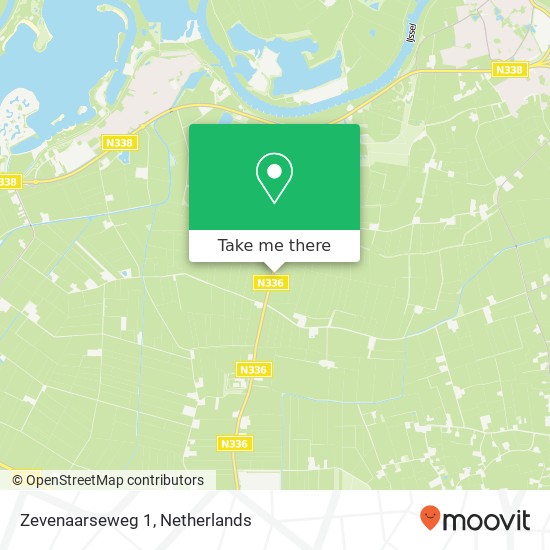 Zevenaarseweg 1, 6986 CG Angerlo map