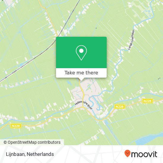 Lijnbaan, 3421 Oudewater map