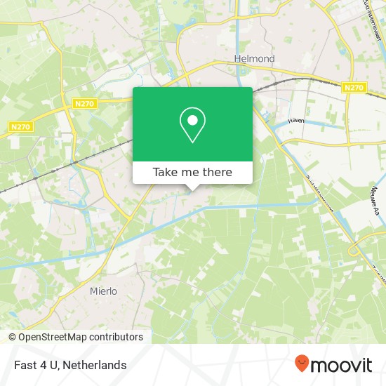 Fast 4 U, Johanna van Vlaanderenstraat 1 map