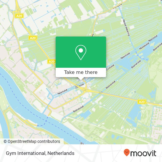 Gym International, Maassluiseweg 7 map