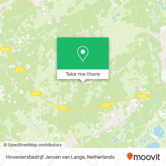 Hoveniersbedrijf Jeroen van Lange, Boshovensestraat 9 map