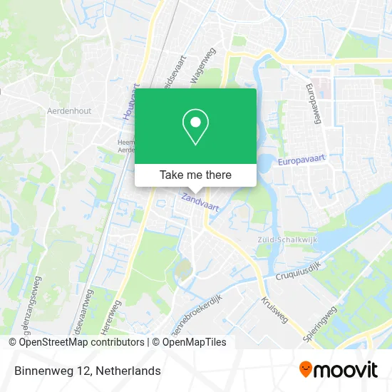 Binnenweg 12 map