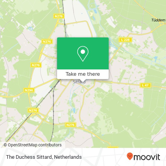The Duchess Sittard, Gruizenstraat map