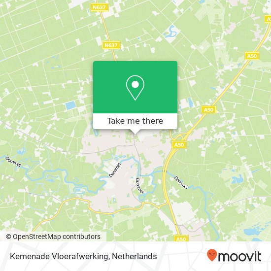 Kemenade Vloerafwerking, Schijndelseweg 10 map