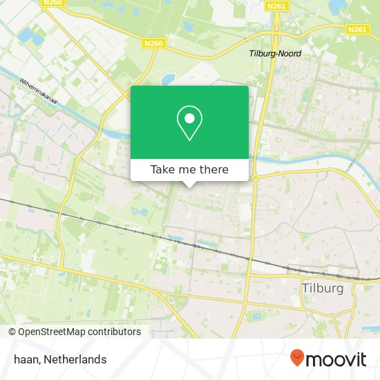 haan, Beneluxlaan 46 map
