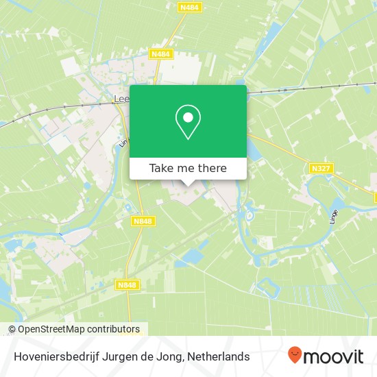 Hoveniersbedrijf Jurgen de Jong, Boezaardtstraat 7 map