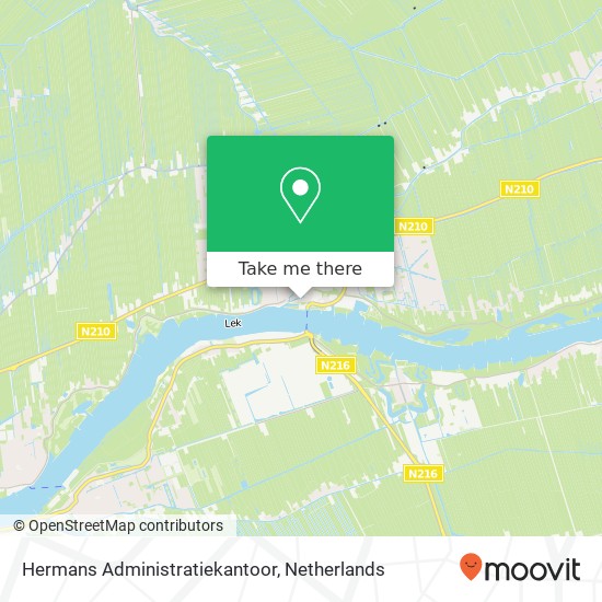 Hermans Administratiekantoor, Veerstraat 14 map