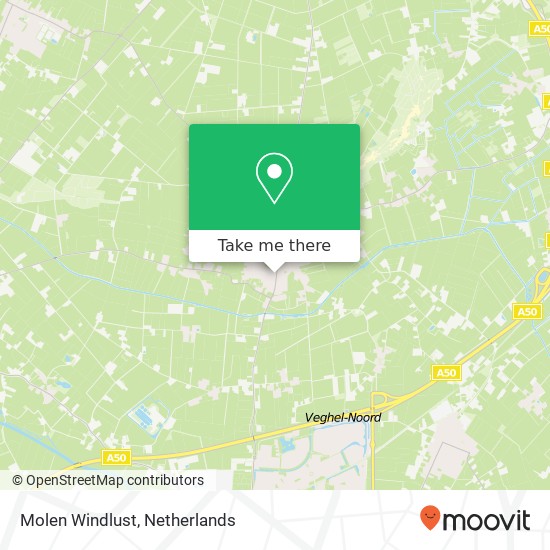 Molen Windlust map