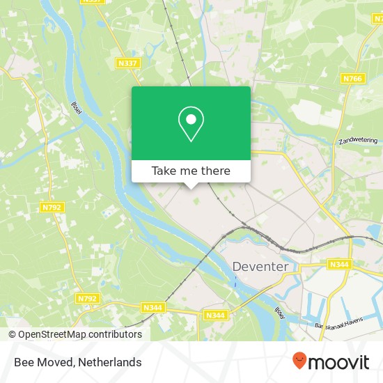 Bee Moved, Dokter M.E. Houckstraat map