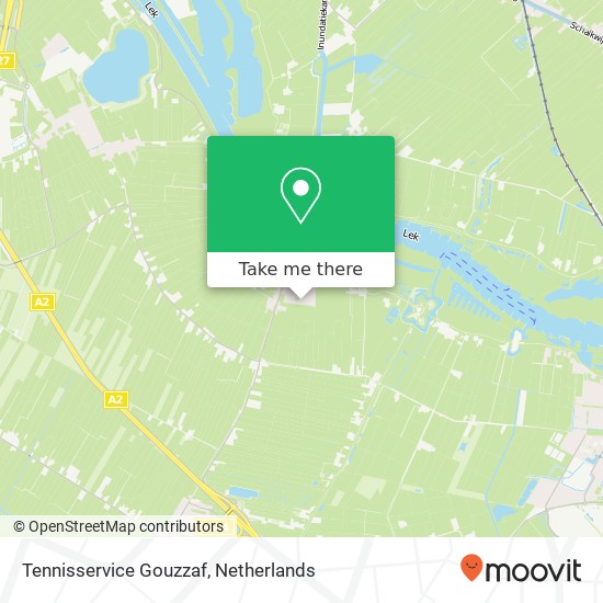 Tennisservice Gouzzaf, Graaf Florisstraat 17 map