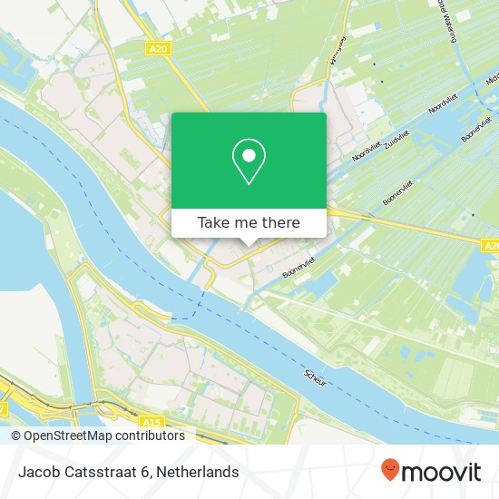 Jacob Catsstraat 6, 3141 TK Maassluis map